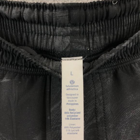 Lululemon THE Shorts Men Large Gray Running Training Gym - Picture 6 of 8